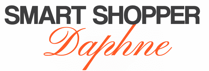 A black and orange logo for art show daphne.