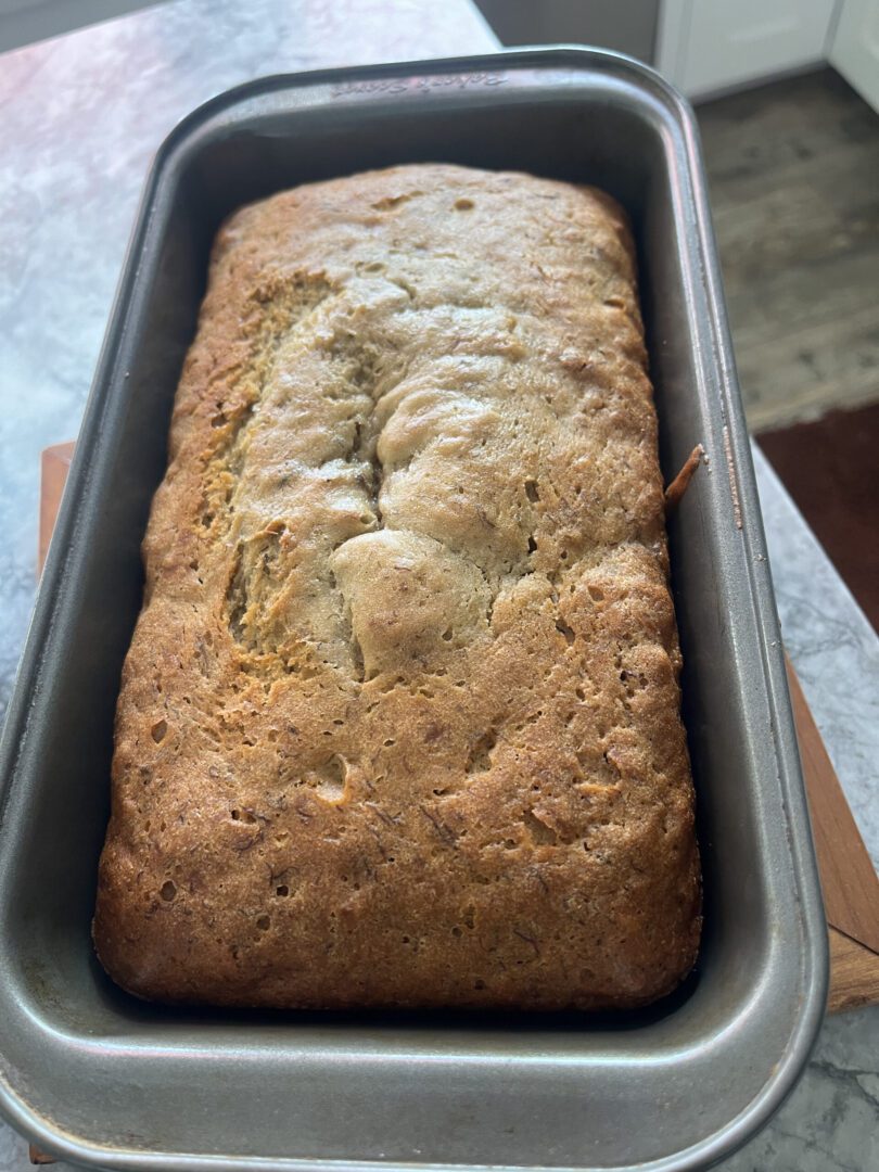 Banana bread with a twist