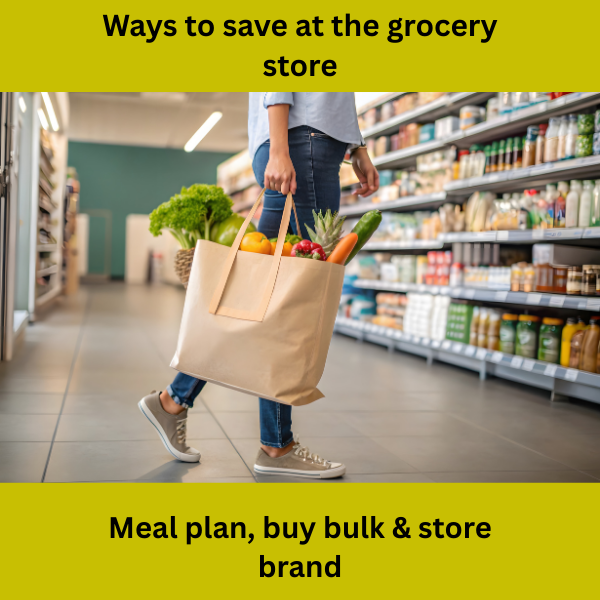 Ways to save on groceries